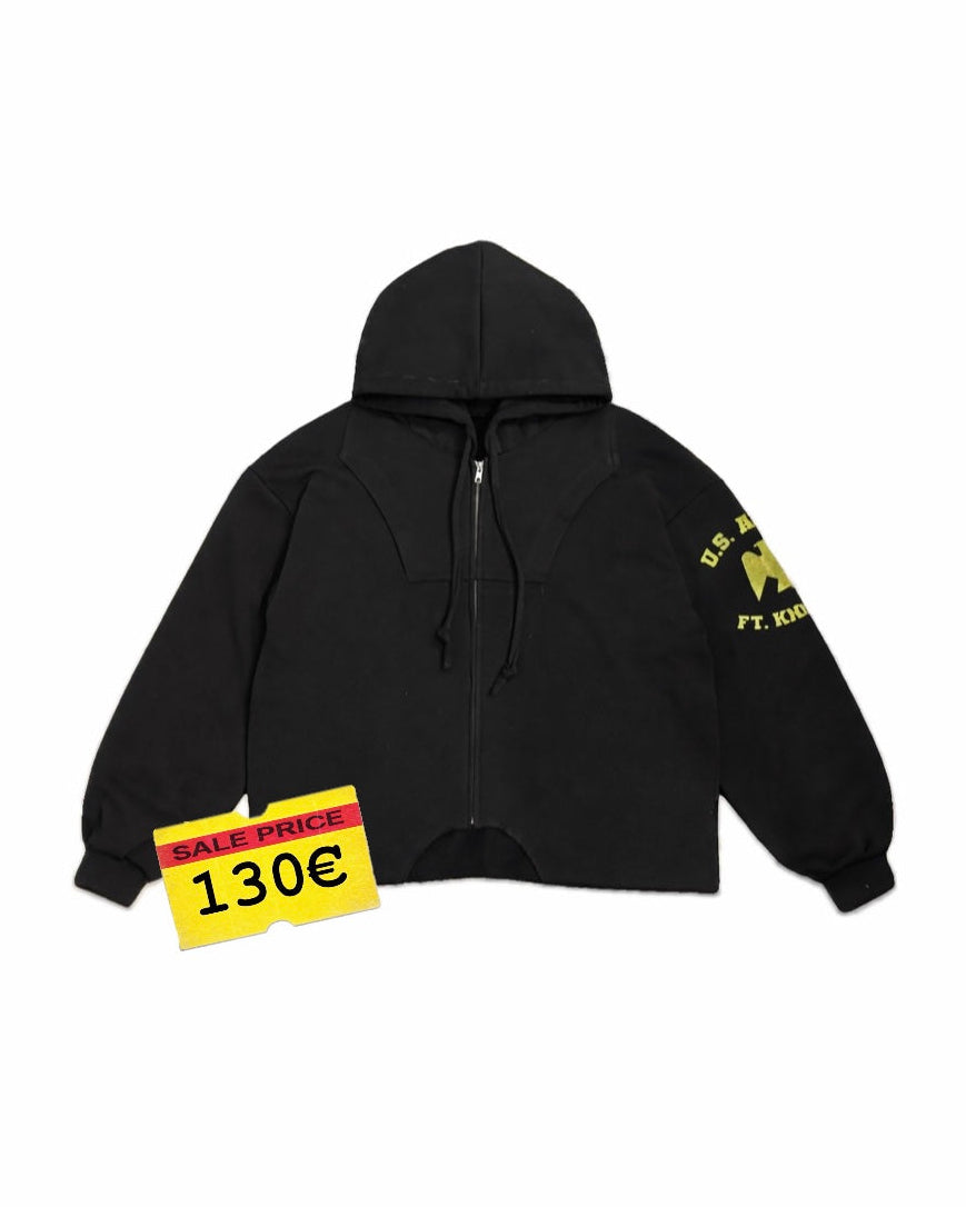 Army Zip-Hoodie