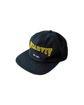 Our Black Summer cap on white background